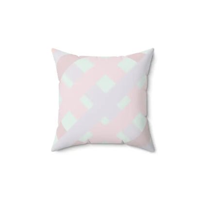 Chic Vibes with Pastels Polyester Square Pillow - 14’’ × Home Decor