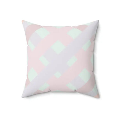 Chic Vibes with Pastels Polyester Square Pillow - Home Decor