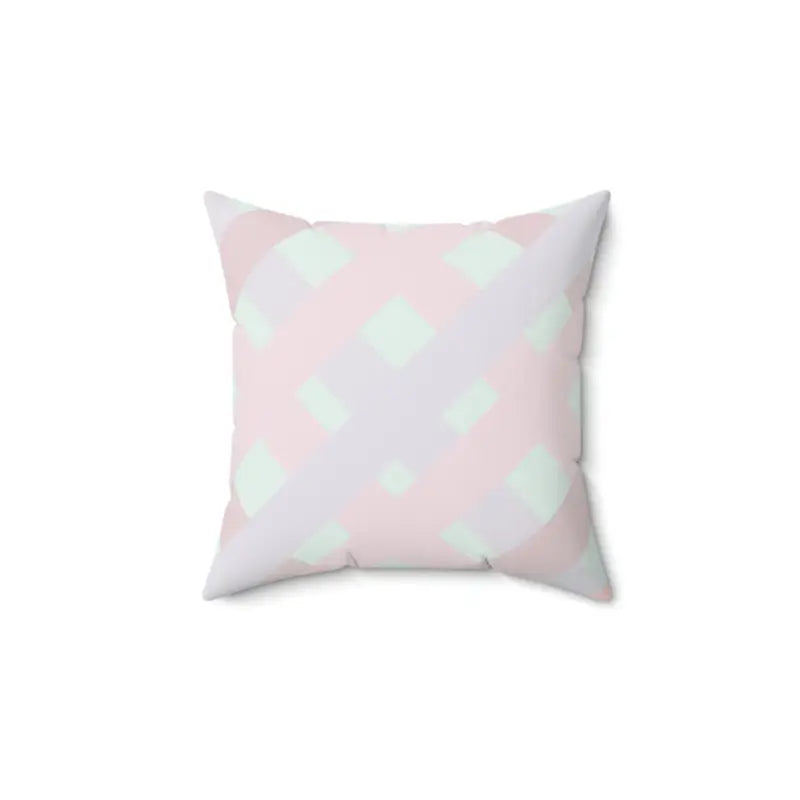 Chic Vibes with Pastels Polyester Square Pillow - Home Decor