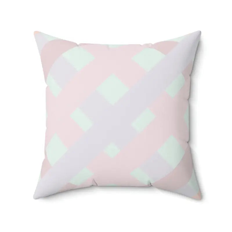 Chic Vibes with Pastels Polyester Square Pillow - Home Decor