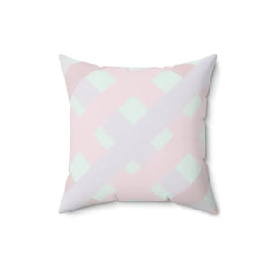 Pastels Polyester Square Pillow - Modern Cozy Decor - Dipaliz - Throw Pillows
