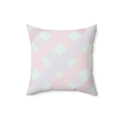 Chic Vibes with Pastels Polyester Square Pillow - Home Decor