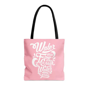Water Pink Tote Bag - Stylish Fashion Statement - Dipaliz - Bags