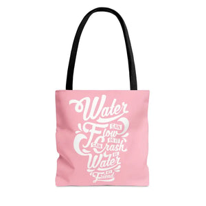 Water Pink Tote Bag - Stylish Fashion Statement - Dipaliz - Bags