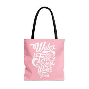 Water Pink Tote Bag - Stylish Fashion Statement - Dipaliz - Bags