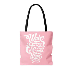 Water Pink Tote Bag - Stylish Fashion Statement - Dipaliz - Bags