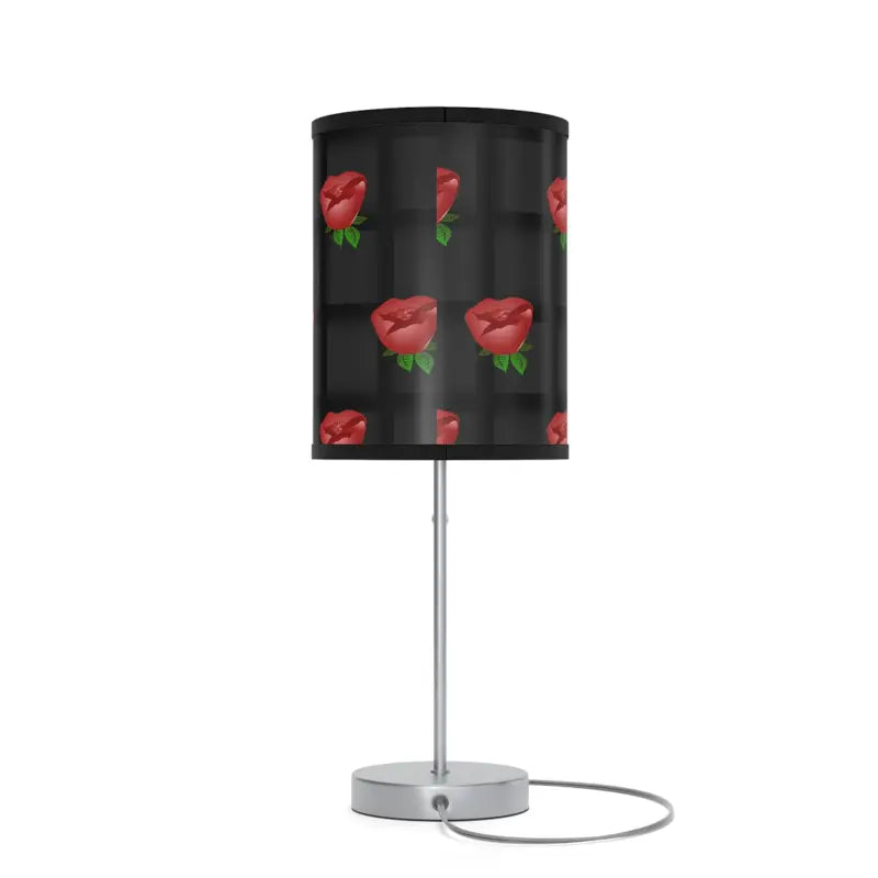 Discover Elegance with Weaved Roses Lamp - Us|ca Plug - Black / Silver / one Size Home Decor