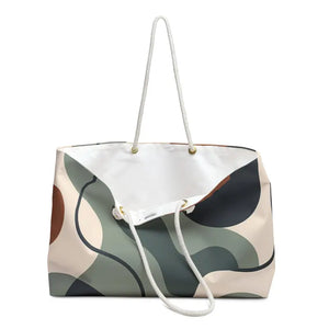 Chic Weekender Bag - Abstract Vibe Canvas Tote - Dipaliz - 24’’ × 13’’ - Bags
