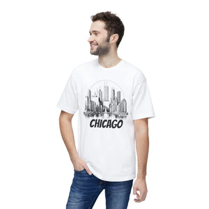 Chicago City Skyline Cotton Tee - Urban Chic - Dipaliz - T-shirts