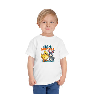 Soft Cotton Bunny Rabbit Chick Magnet Toddler Tee - Dipaliz - T-shirts