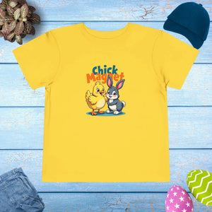 Soft Cotton Bunny Rabbit Chick Magnet Toddler Tee - Dipaliz - T-shirts