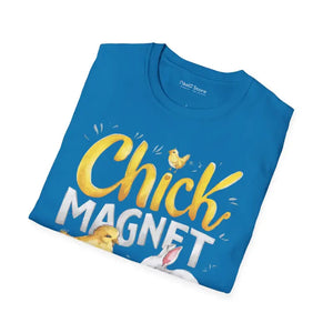 Easter Chick Magnet Tee Unisex Softstyle Comfort - Dipaliz - T-shirts