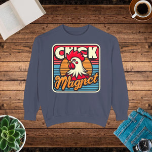 Cozy Chick Magnet Unisex Garment-dyed Sweatshirt - Dipaliz - Sweatshirts - s
