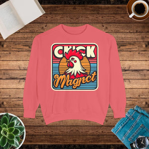 Cozy Chick Magnet Unisex Garment-dyed Sweatshirt - Dipaliz - Sweatshirts - s