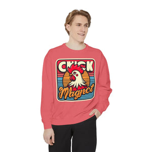 Cozy Chick Magnet Unisex Garment-dyed Sweatshirt - Dipaliz - Sweatshirts - s