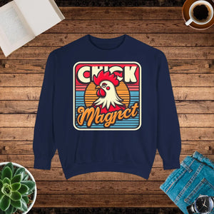 Cozy Chick Magnet Unisex Garment-dyed Sweatshirt - Dipaliz - Sweatshirts - s