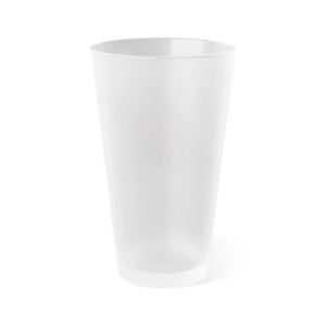 Flowers and Butterflies Frosted Glass 16oz Pint - Dipaliz - Beer Glasses