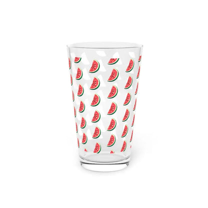 Chill out in Style with the Watermelon Wedge Pint Glass! - 16oz Mug