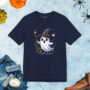 Unisex Ghost Tee - Irresistibly Soft Ribbed Knit - Dipaliz - Navy / s - T-shirts