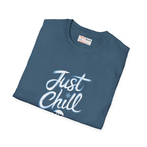 Soft Chill Snowman Unisex Tee - Ring Spun Cotton - Dipaliz - T-shirts