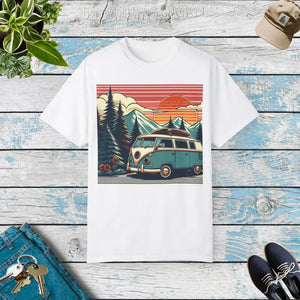 Sunset Comfort Colors Tee - Ring-spun Cotton Softness - Dipaliz - White / s - T-shirts