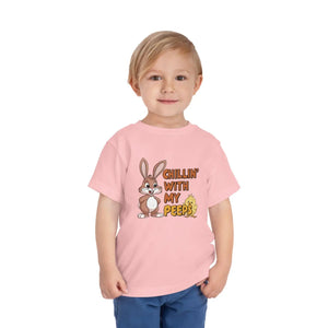 Soft Peep-tastic Easter Toddler Tee - Cotton - Dipaliz - T-shirts