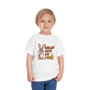 Soft Peep-tastic Easter Toddler Tee - Cotton - Dipaliz - T-shirts
