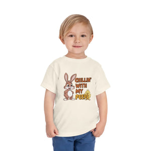 Soft Peep-tastic Easter Toddler Tee - Cotton - Dipaliz - T-shirts
