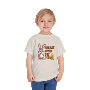 Soft Peep-tastic Easter Toddler Tee - Cotton - Dipaliz - T-shirts