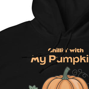 Pumpkins Hoodie Unisex Cozy Autumn Warmth Fashion - Dipaliz - Hoodies