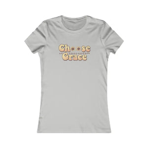 Women’s Favorite Tee Choose Grace Comfort Style - Dipaliz - s / Athletic Heather - T-shirts