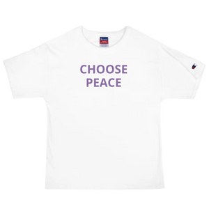 Bold Peace Champion T-shirt - Deep Armholes Cotton - Dipaliz - T-shirts - m