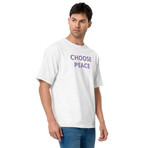 Bold Peace Champion T-shirt - Deep Armholes Cotton - Dipaliz - T-shirts - m