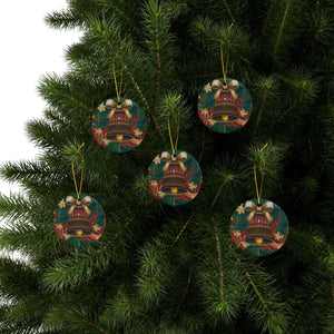 Christmas Bell Ornaments – Durable Ceramic Style - Dipaliz - Holiday