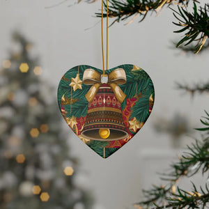 Christmas Bell Ornaments – Durable Ceramic Style - Dipaliz - Holiday