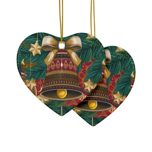 Christmas Bell Ornaments – Durable Ceramic Style - Dipaliz - Holiday