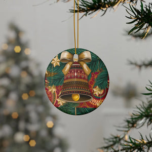 Christmas Bell Ornaments – Durable Ceramic Style - Dipaliz - Holiday