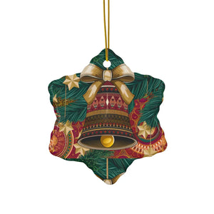 Christmas Bell Ornaments – Durable Ceramic Style - Dipaliz - Holiday