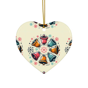 Festive Christmas Bells – Ceramic Stylish Shapes - Dipaliz - Holiday Ornaments