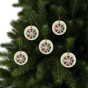 Festive Christmas Bells – Ceramic Stylish Shapes - Dipaliz - Holiday Ornaments