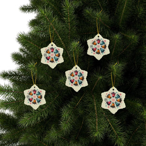 Festive Christmas Bells – Ceramic Stylish Shapes - Dipaliz - Holiday Ornaments