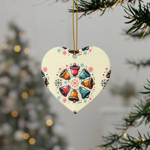 Festive Christmas Bells – Ceramic Stylish Shapes - Dipaliz - Holiday Ornaments