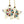 Festive Christmas Bells – Ceramic Stylish Shapes - Dipaliz - Holiday Ornaments