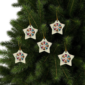 Festive Christmas Bells – Ceramic Stylish Shapes - Dipaliz - Holiday Ornaments