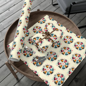 Festive Gift Wrap - Unwrap Joy Holiday Paper - Dipaliz - Wrapping