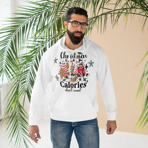 Christmas Calories Unisex Pullover Hoodie - Festive Comfort - Dipaliz - Hoodies