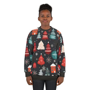 Cut Unisex Sweatshirt Holiday Warmth Style - Dipaliz - Sweatshirts