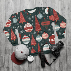 Christmas Sweatshirt Unisex Bold Festive Style - Dipaliz - Xs - Sweatshirts