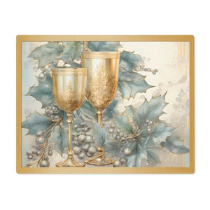 Dining Table Placemats – Cotton Festive Christmas Drinks - Dipaliz