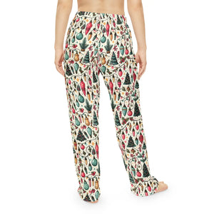 Cozy Christmas Lights Pajama Pants - Festive Sleepwear - Dipaliz - Pajamas